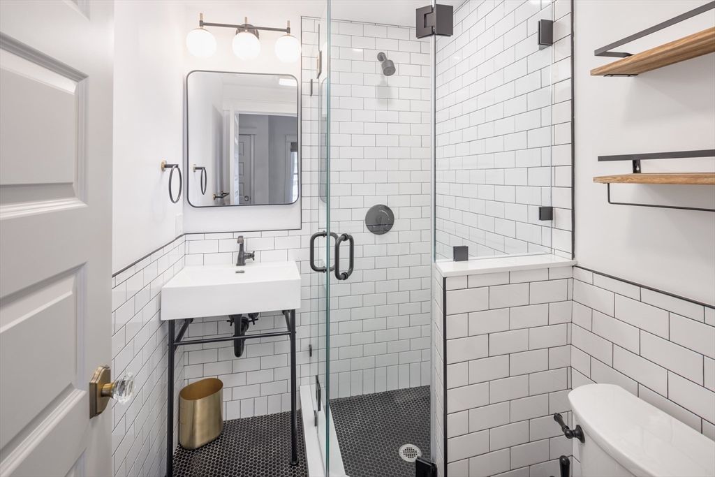 Bathroom, Glass Shower, Interior