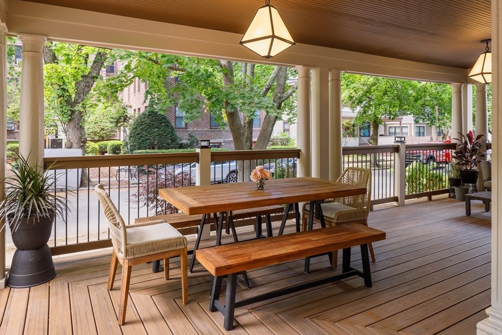 Exterior, Wood Texture Flooring