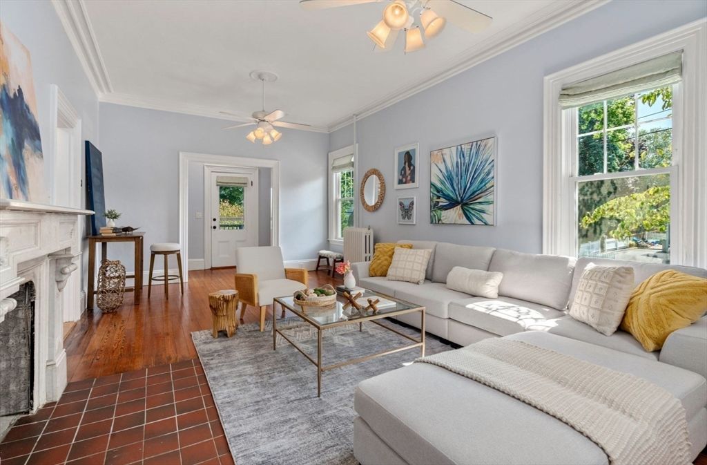 Fireplace, Interior, Living room, Wood Texture Flooring