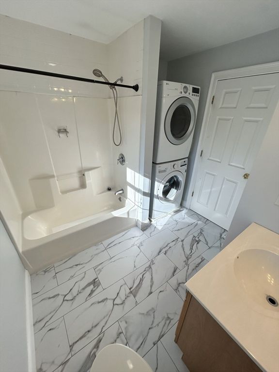Bathroom, Interior, Marble, Utility Closets, Washer