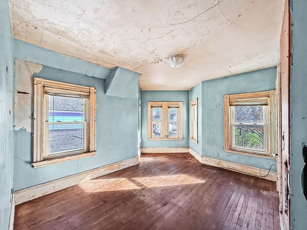 Empty room, Interior, Wood Texture Flooring