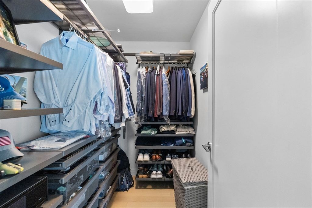 Interior, Walk-in Closets, Wood Texture Flooring