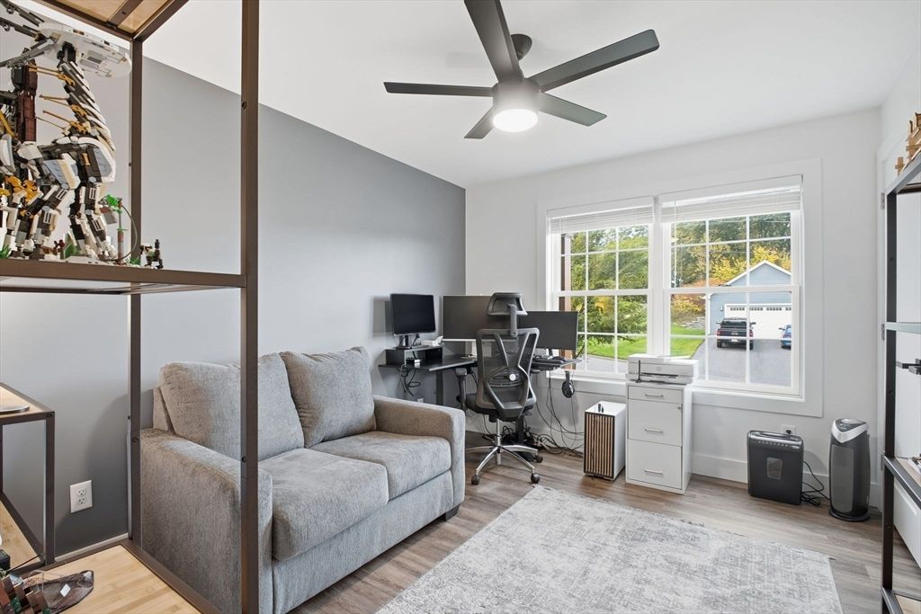Home Office, Interior, Wood Texture Flooring