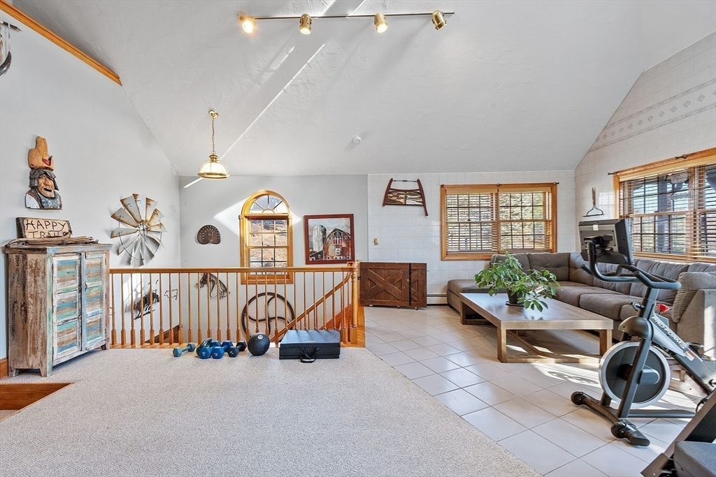 Fitness Equipment, Interior, Pendant Lights