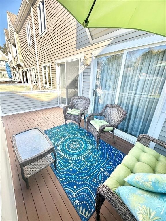 Exterior, Wood Texture Flooring