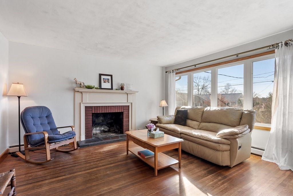 Fireplace, Interior, Living room, Wood Texture Flooring