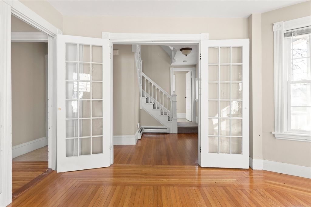 Empty room, Interior, Wood Texture Flooring