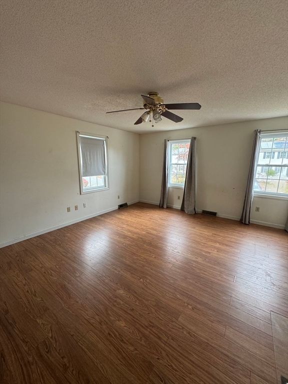 Empty room, Interior, Wood Texture Flooring