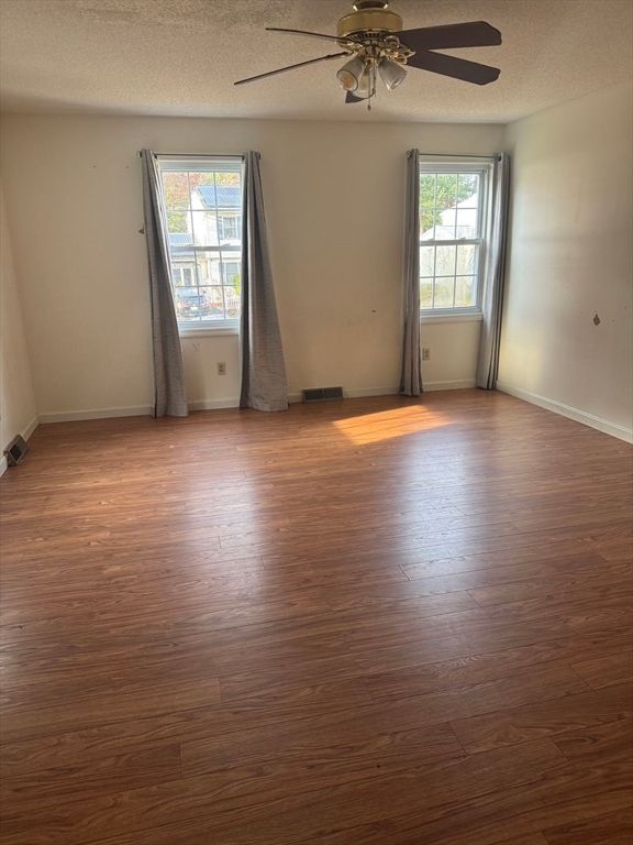 Empty room, Interior, Wood Texture Flooring