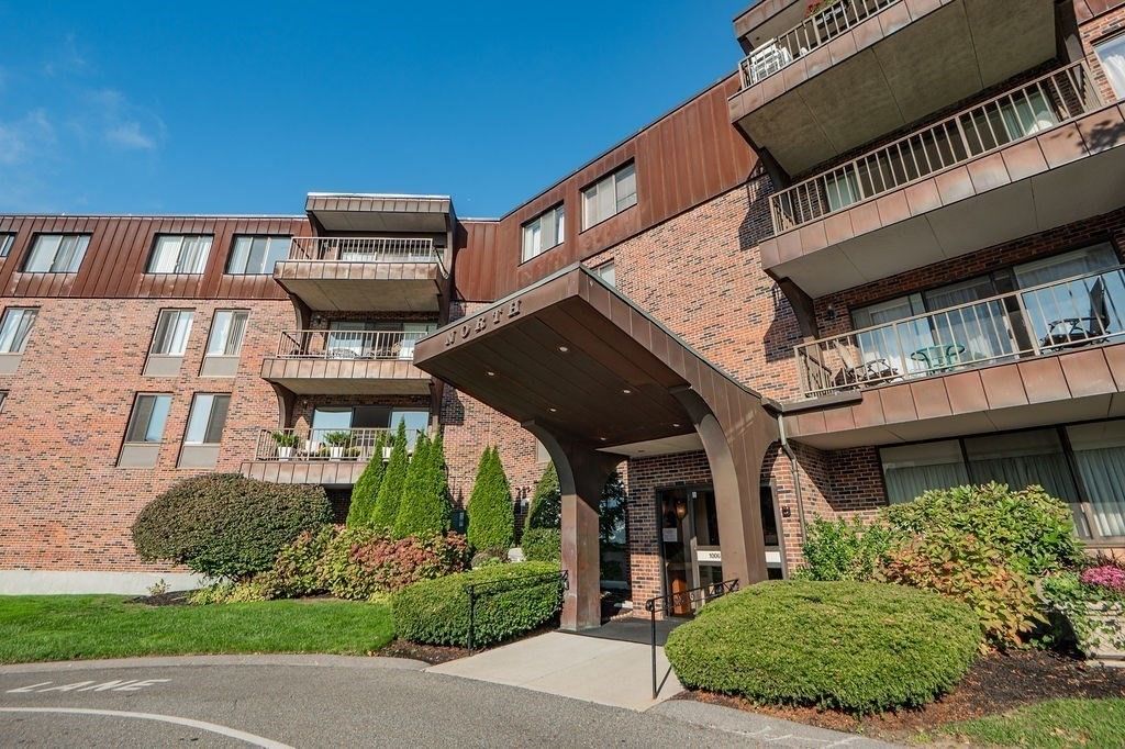 Exterior, Facade, Brick Facade, Condo Building