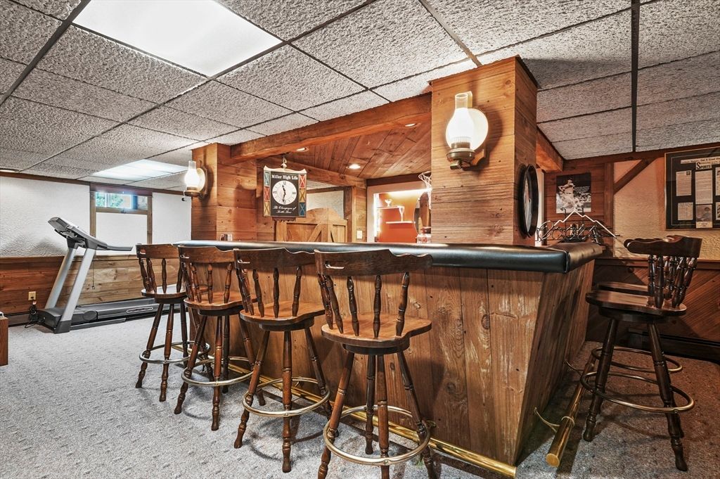 Interior, Recessed Lighting, Wooden Walls