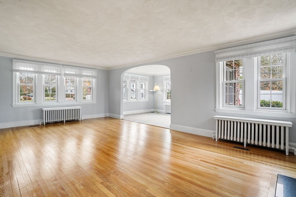 Empty room, Interior, Wood Texture Flooring