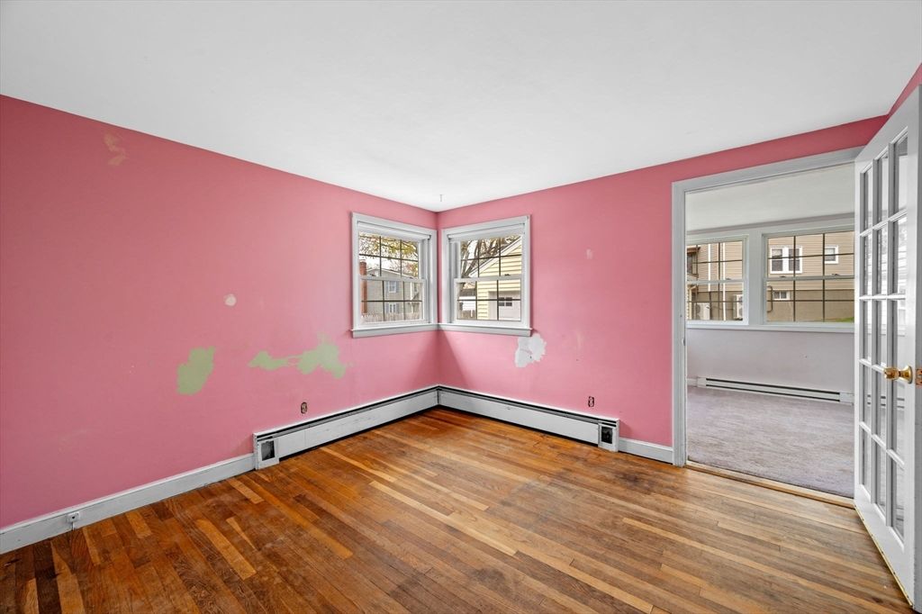 Empty room, Interior, Wood Texture Flooring