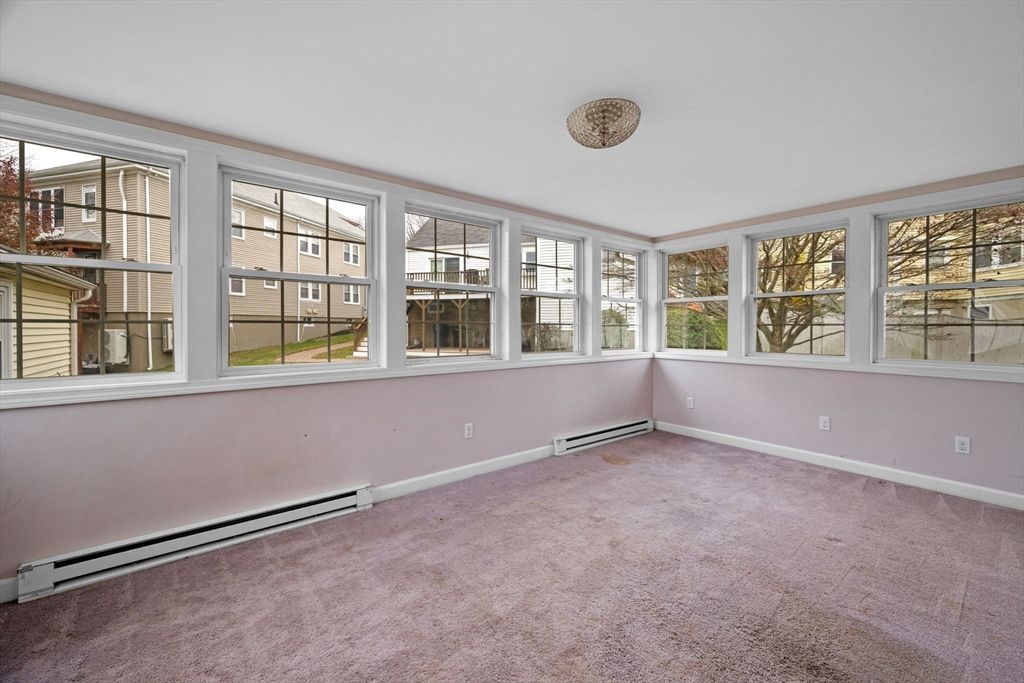 Empty room, Interior, Sun Room