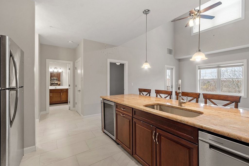 Dining room, Interior, Kitchen, Pendant Lights