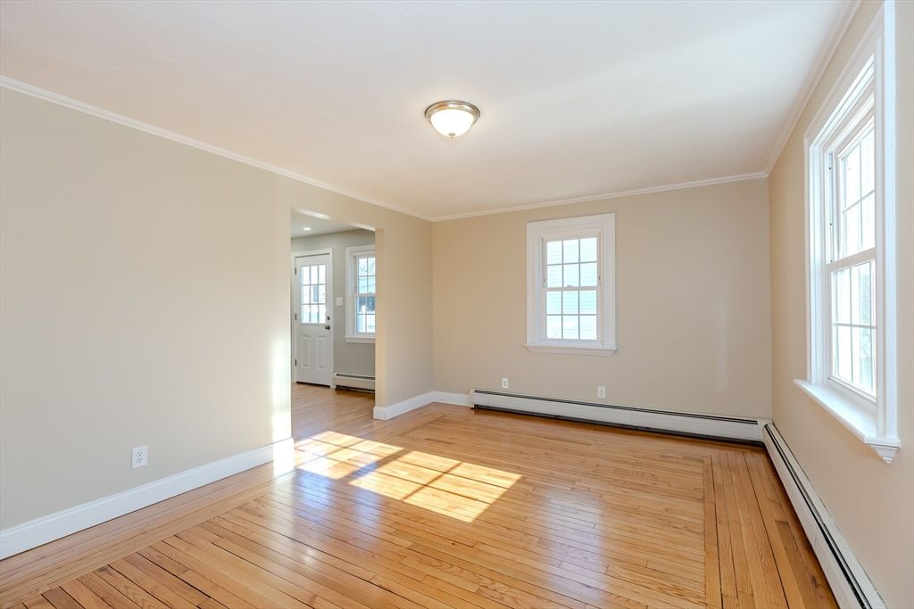 Empty room, Interior, Wood Texture Flooring