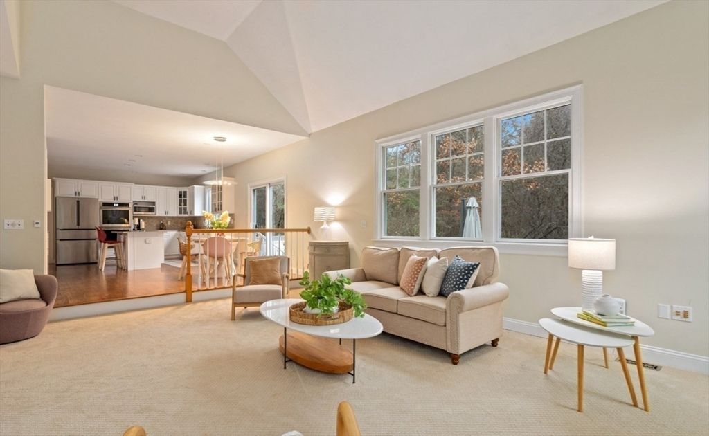 Dining room, Interior, Kitchen, Living room, Pendant Lights, Stainless Steel Appliances