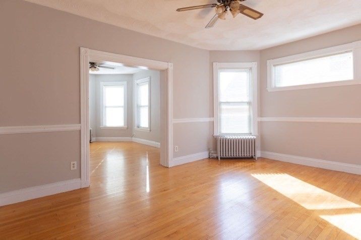 Empty room, Interior, Wood Texture Flooring