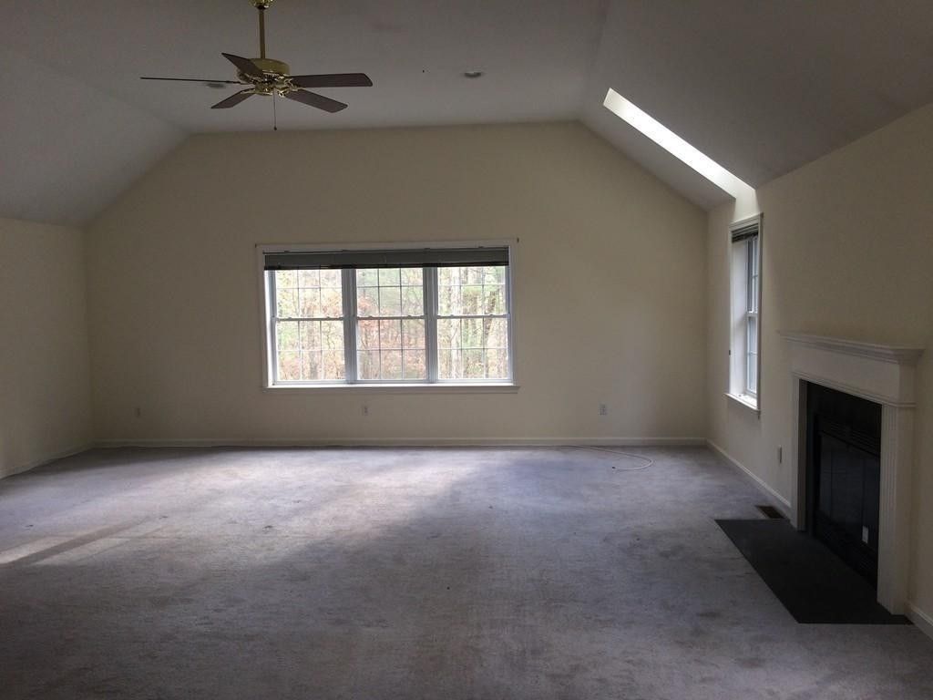 Empty room, Fireplace, Interior