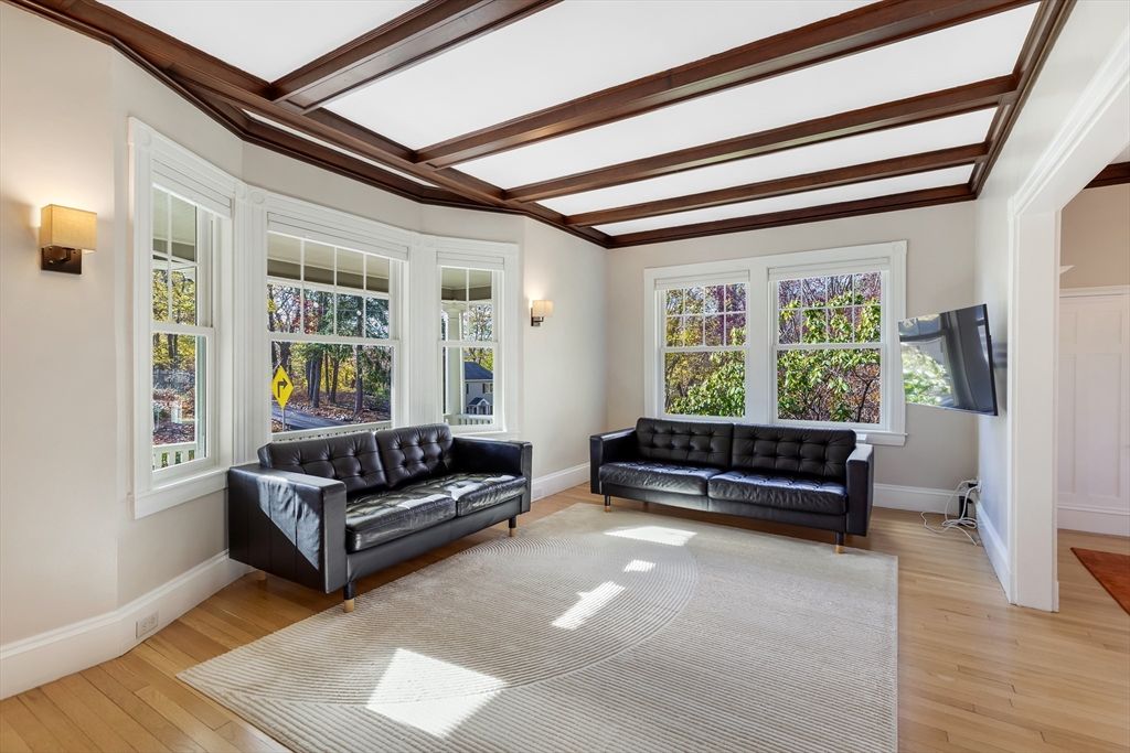 Interior, Wooden Beams, Wood Texture Flooring