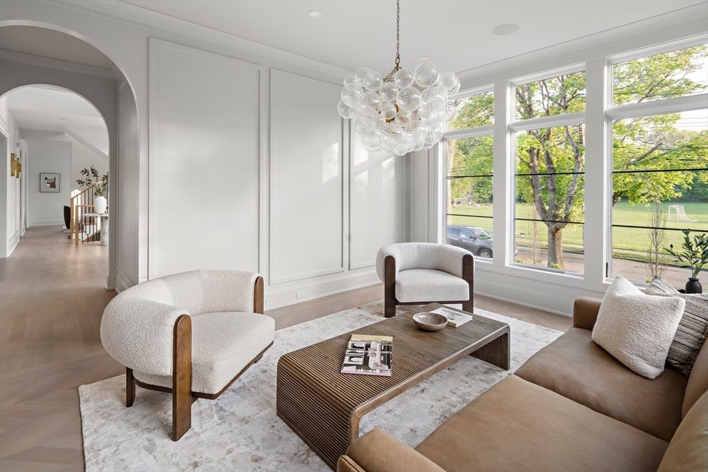 Chandelier, Interior, Living room, Pendant Lights, Wood Texture Flooring