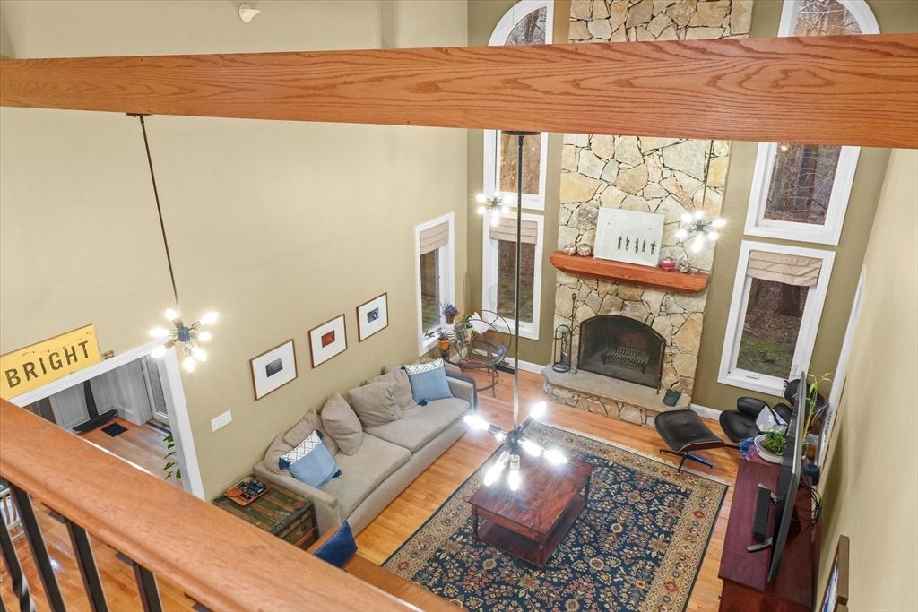 Fireplace, Interior, Living room, Wood Texture Flooring