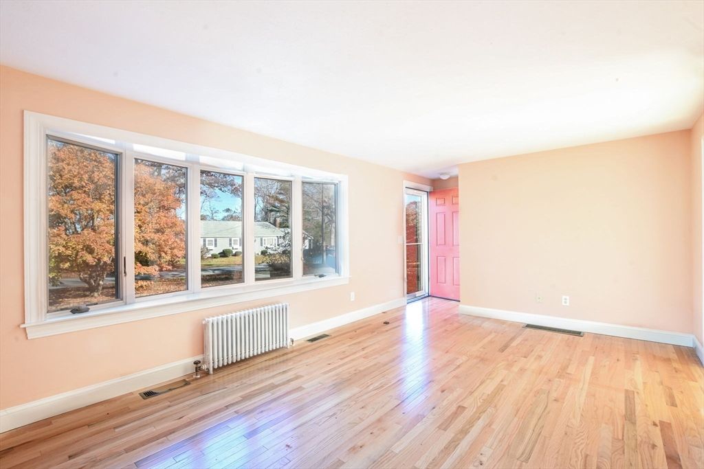Empty room, Interior, Wood Texture Flooring