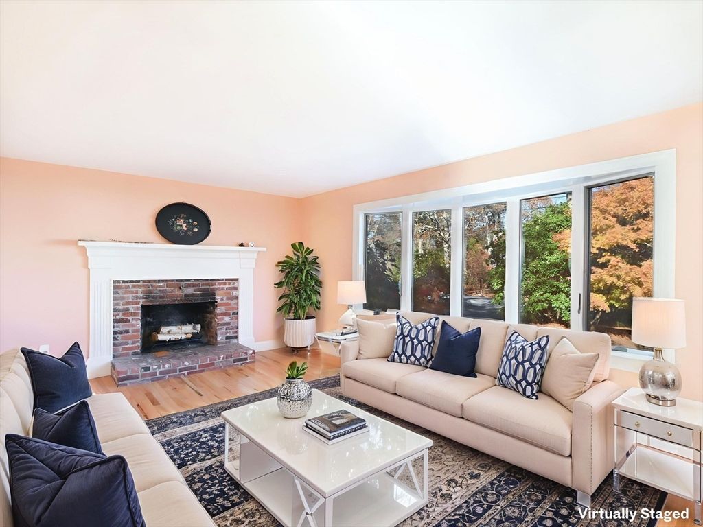 Fireplace, Interior, Living room, Wood Texture Flooring