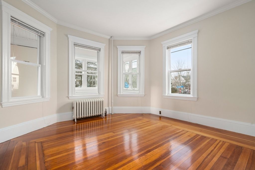 Empty room, Interior, Wood Texture Flooring
