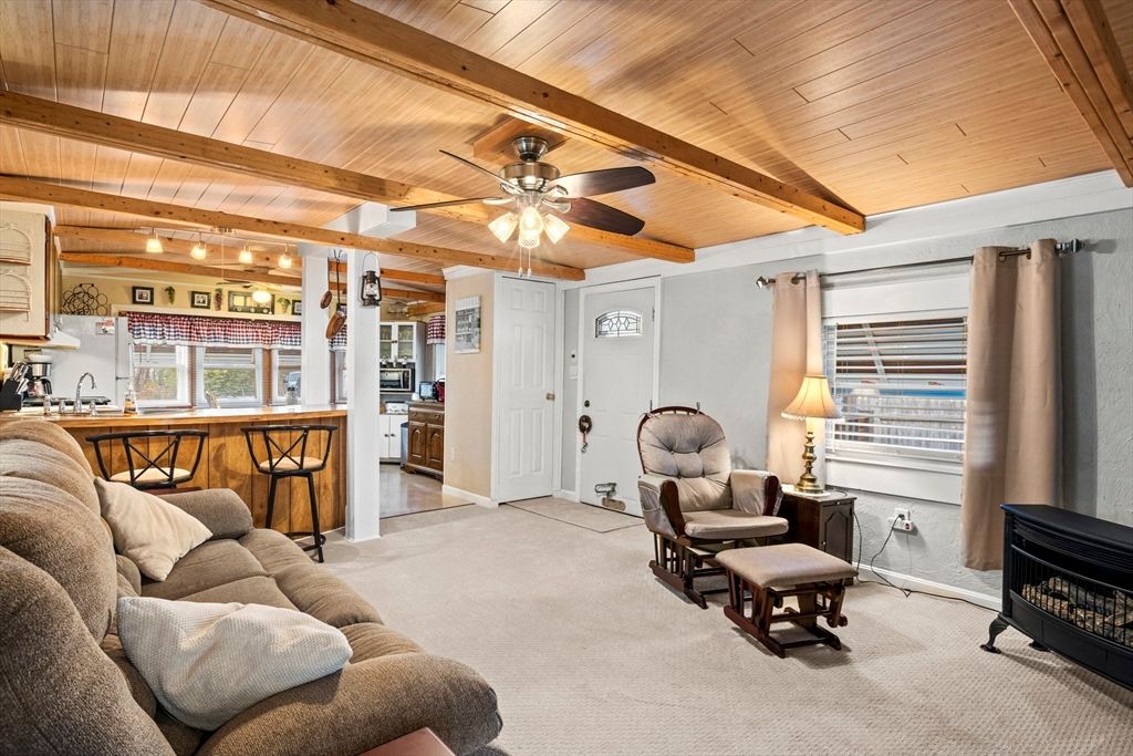 Interior, Living room, Wooden Beams, Wooden Ceilings