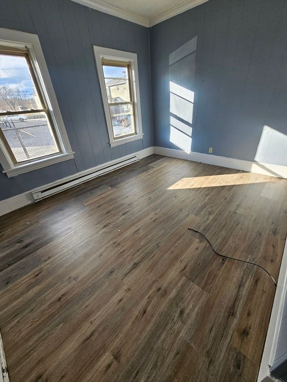 Empty room, Interior, Wood Texture Flooring
