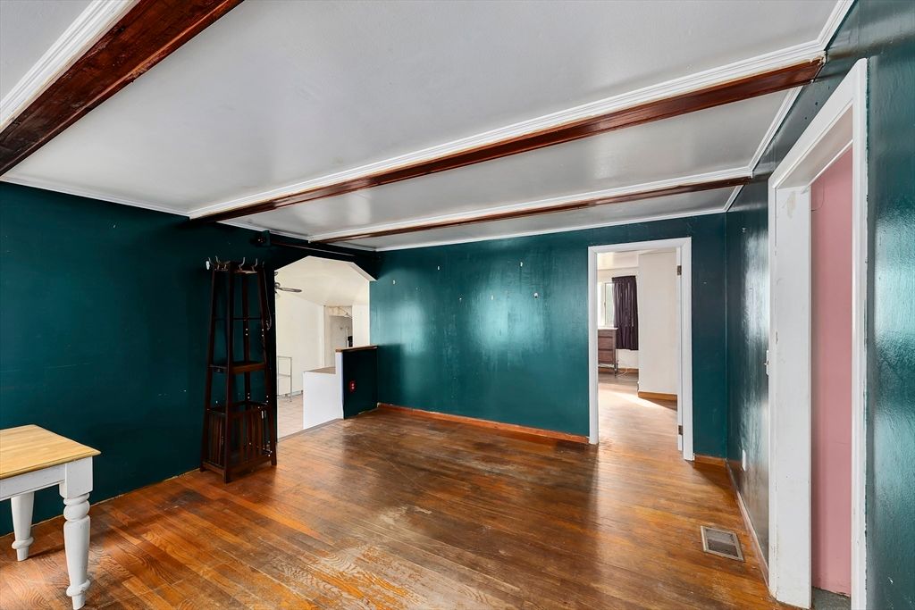 Empty room, Interior, Wood Texture Flooring