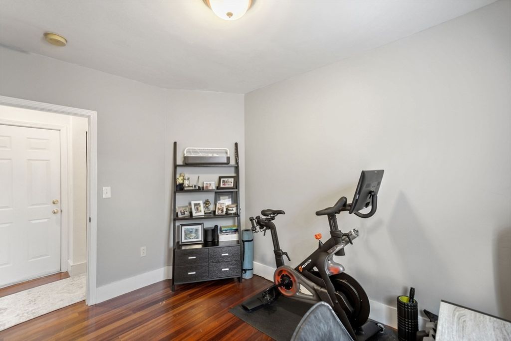 Fitness Equipment, Interior, Wood Texture Flooring