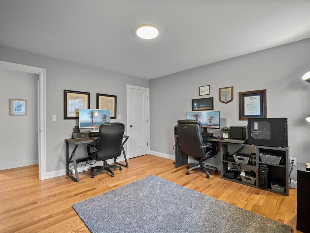 Home Office, Interior, Wood Texture Flooring