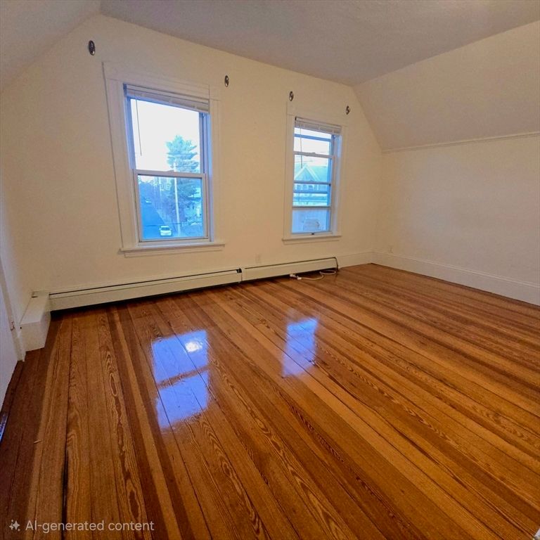 Empty room, Interior, Wood Texture Flooring