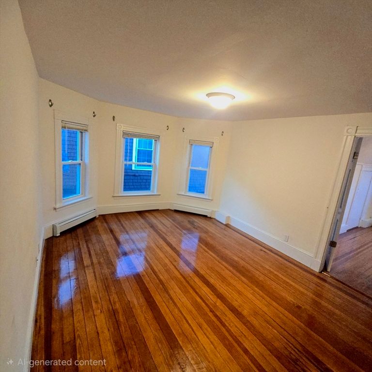 Empty room, Interior, Wood Texture Flooring