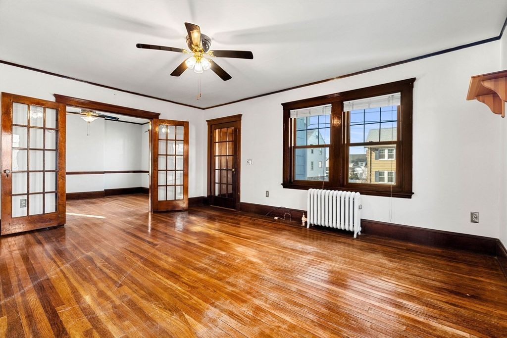 Empty room, Interior, Wood Texture Flooring