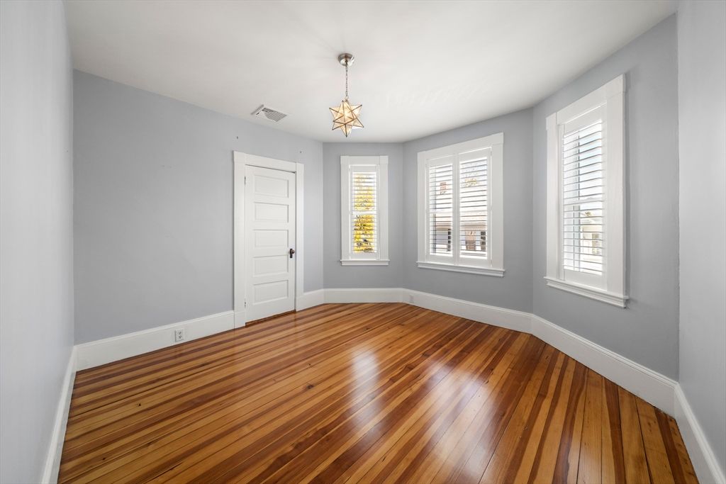 Empty room, Interior, Wood Texture Flooring