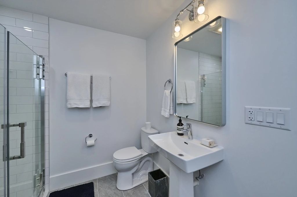 Bathroom, Glass Shower, Interior