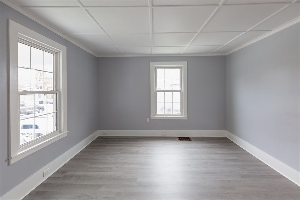 Empty room, Interior, Wood Texture Flooring
