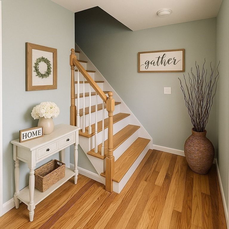 Interior, Recessed Lighting, Wood Texture Flooring