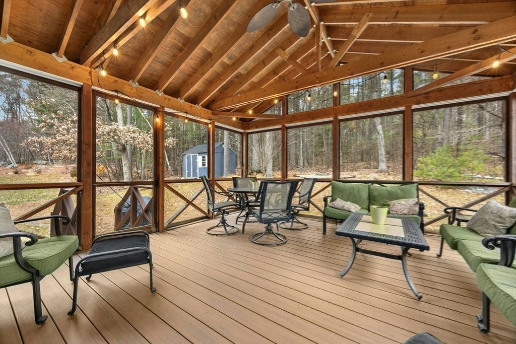 Interior, Sun Room, Wooden Beams, Wooden Ceilings, Wood Texture Flooring