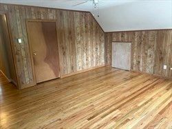 Empty room, Interior, Wood Texture Flooring, Wooden Walls