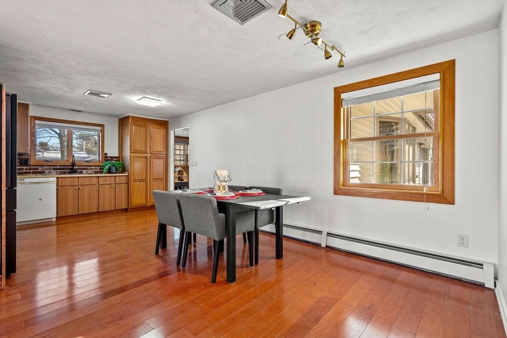 Dining room, Interior, Kitchen, Wood Texture Flooring