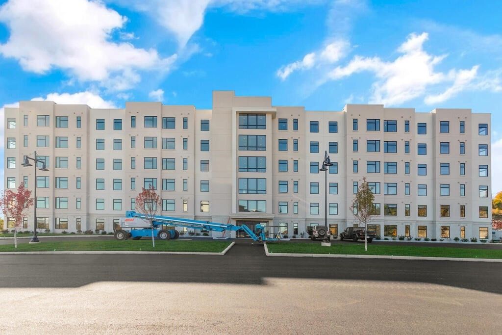 Exterior, Facade, Condo Building