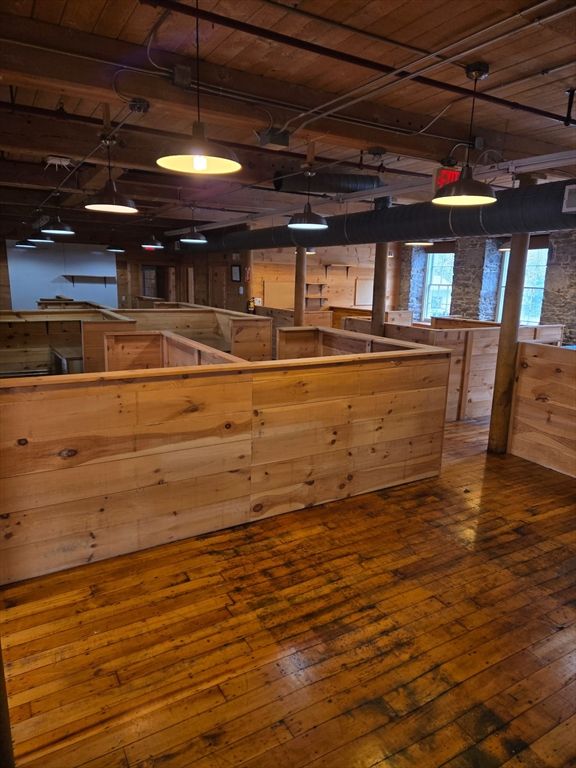 Interior, Pendant Lights, Wooden Beams, Wooden Ceilings, Wood Texture Flooring, Wooden Walls