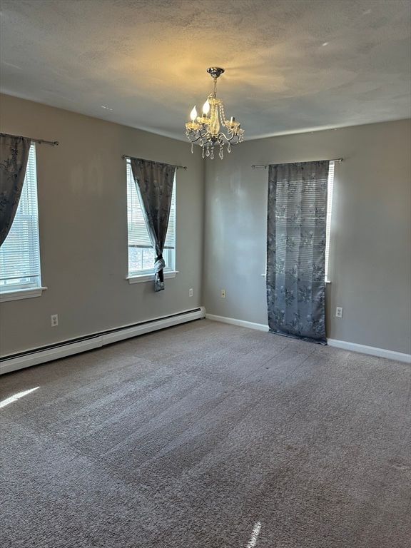 Chandelier, Empty room, Interior