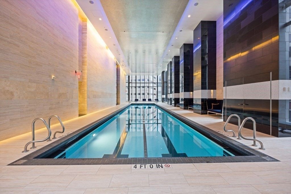 Interior, Pool, Recessed Lighting