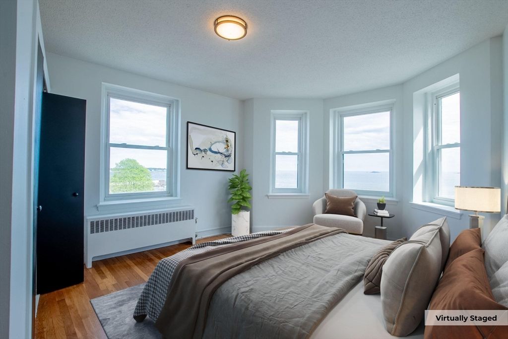 Bedroom, Interior, Water, Wood Texture Flooring