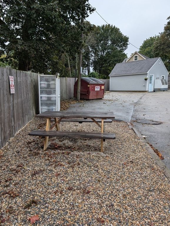 Backyard, Detached Garage, Exterior